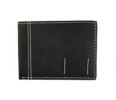 Pánska kožená peňaženka N922-WA1 čierna