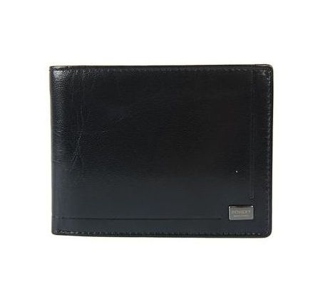 Pánska kožená peňaženka CPR-024-BAR čierna