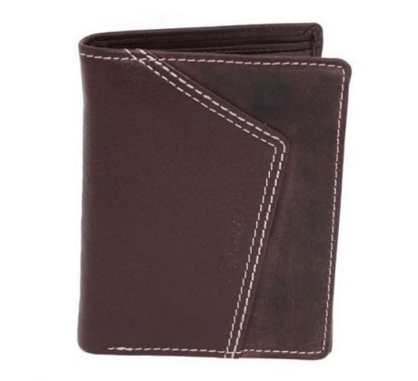 Pánska kožená peňaženka 2511453 hnedá