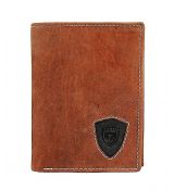 Pánska kožená peňaženka N4-STL hnedá