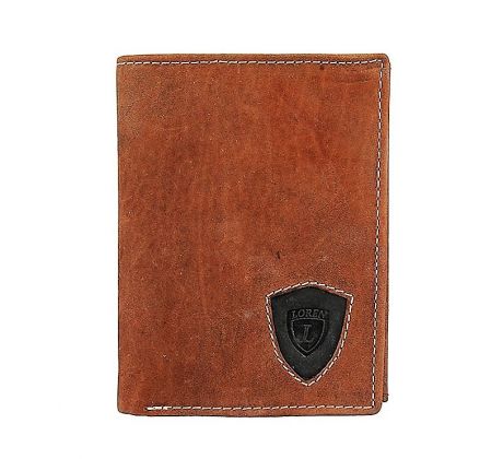 Pánska kožená peňaženka N4-STL hnedá