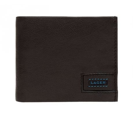 Pánska kožená peňaženka LG-1125 čierna