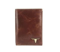 Pánska kožená peňaženka WILD RM-04-BAW2 hnedá