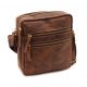 PÁNSKE KOŽENÉ CROSSBODY TAN HUNTER 250849