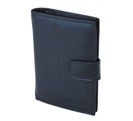 Pánska kožená peňaženka 2311444 čierna