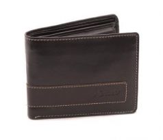 Pánska kožená peňaženka 2311777 čierna