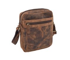 Pánske kožené crossbody tan hunter V 250587