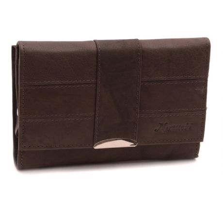 Dámska kožená peňaženka MERCUCIO hnedá 2311824