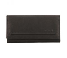 Dámska kožená peňaženka LAGEN čierna V-25/E