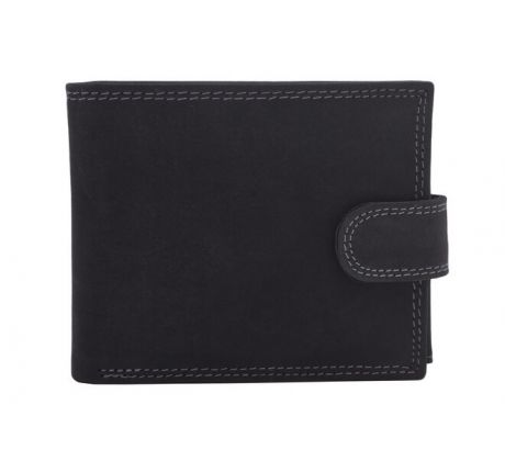 Pánska kožená peňaženka MERCUCIO čierna 2911927