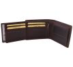 Pánska kožená peňaženka RFID MERCUCIO tmavohnedá 2911762