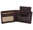 Pánska kožená peňaženka RFID MERCUCIO tmavohnedá 2911762