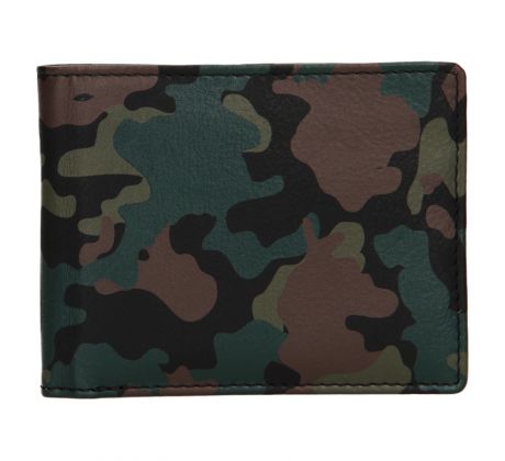 Pánska kožená peňaženka LAGEN BLC/4861/1120 - ARMY - GREEN/BLK