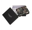 Pánska kožená peňaženka LAGEN BLC/4861/1120 - ARMY - GREY/BLK