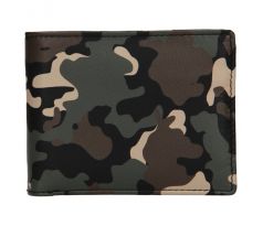 Pánska kožená peňaženka LAGEN BLC/4861/1120 - ARMY - GREY/BLK