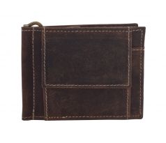 Pánska kožená peňaženka dolárovka MERCUCIO tmavý tan 2911809