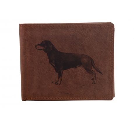 Pánska kožená peňaženka MERCUCIO svetlohnedá vzor 56 kopov 2911908