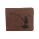 Pánska kožená peňaženka MERCUCIO svetlohnedá vzor 71 muškar 2911908