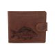 Pánska kožená peňaženka MERCUCIO svetlohnedá vzor 3 kapor lysec 2911906