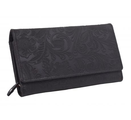 Dámska kožená peňaženka RFID MERCUCIO čierna 4211835