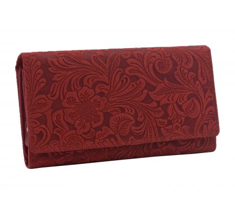 Dámska kožená peňaženka RFID MERCUCIO červená 4211835