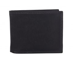 Pánska kožená peňaženka MERCUCIO čierna (bez loga) 2911911