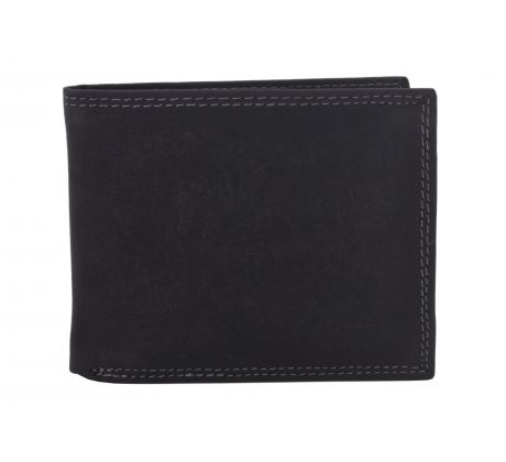 Pánska kožená peňaženka MERCUCIO čierna (bez loga) 2911911