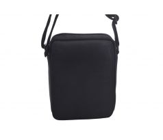 Pánske kožené crossbody čierna nappa V 250586