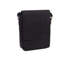 Pánske kožené crossbody čierna nappa 250909