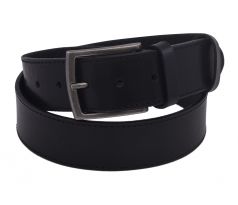 Pánsky kožený opasok 740-40-64 čierny prešitý pracka Urban