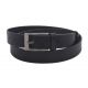 Pánsky kožený opasok 741-30-02 čierny