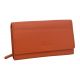 Dámska kožená peňaženka MERCUCIO oranžová 2511507