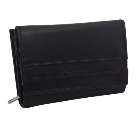 Dámska kožená peňaženka MERCUCIO čierna 4011831