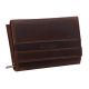 Dámska kožená peňaženka MERCUCIO tmavohnedá 4011831
