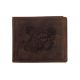 Pánska kožená peňaženka MERCUCIO svetlohnedá embos diviak 2911908