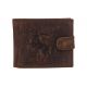 Pánska kožená peňaženka MERCUCIO svetlohnedá embos strelec 2911927