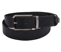 Pánsky kožený opasok 754-35-15 čierny pracka Konštantín