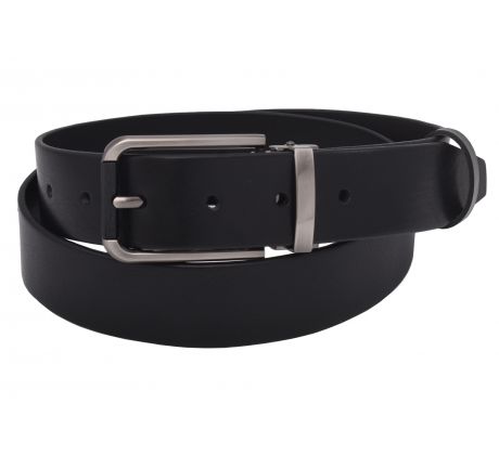 Pánsky kožený opasok 754-35-15 čierny pracka Konštantín