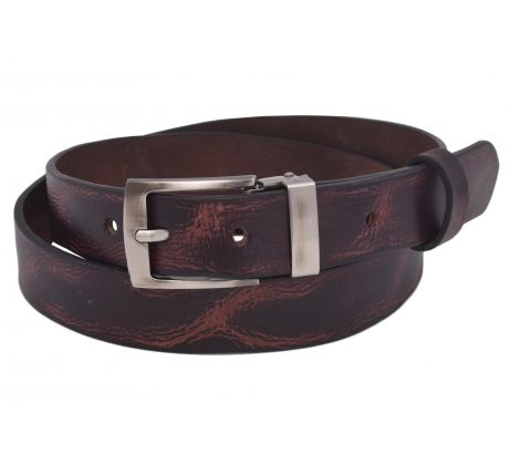 Pánsky kožený opasok 760-30-02 hnedý pracka Móric