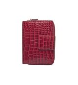 Dámska kožená peňaženka 9501/C červená